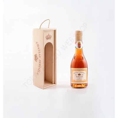 Dereszla 2000 6 puttonyos aszú fa díszdobozban 0,187 l 